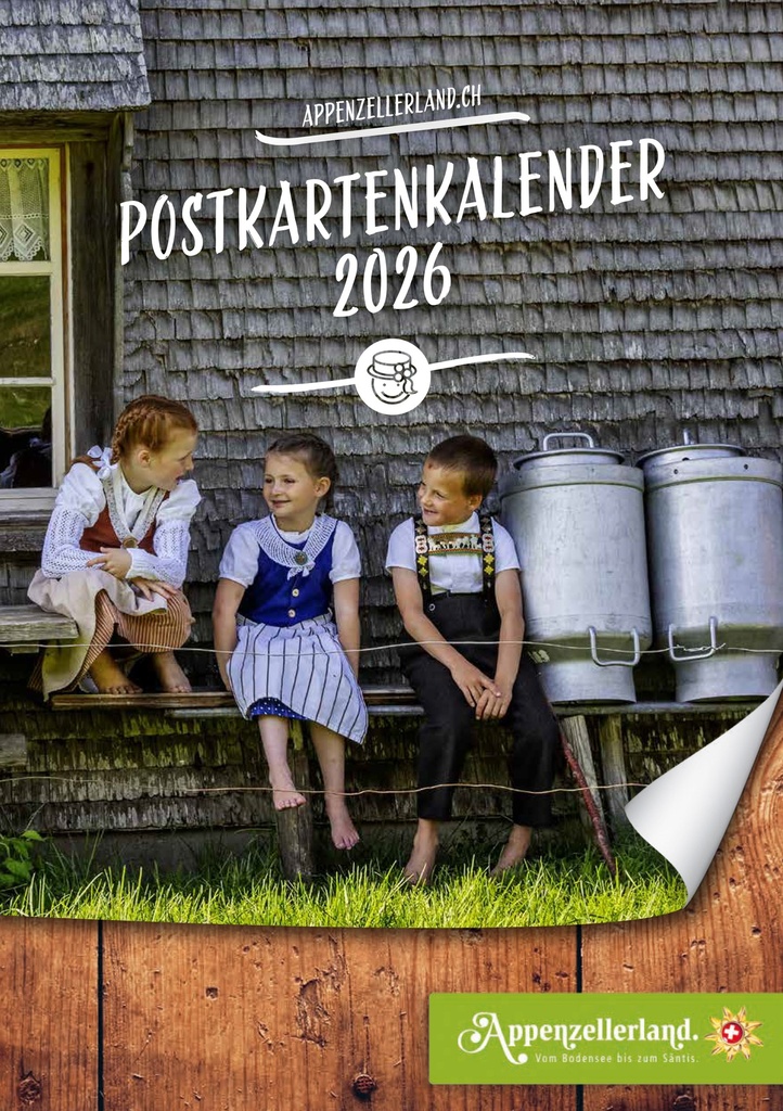 Postkartenkalender Appenzellerland