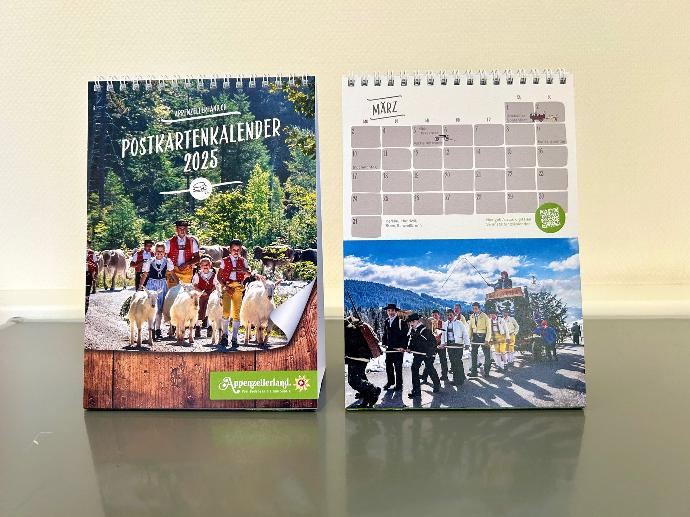 Postkartenkalender Appenzellerland